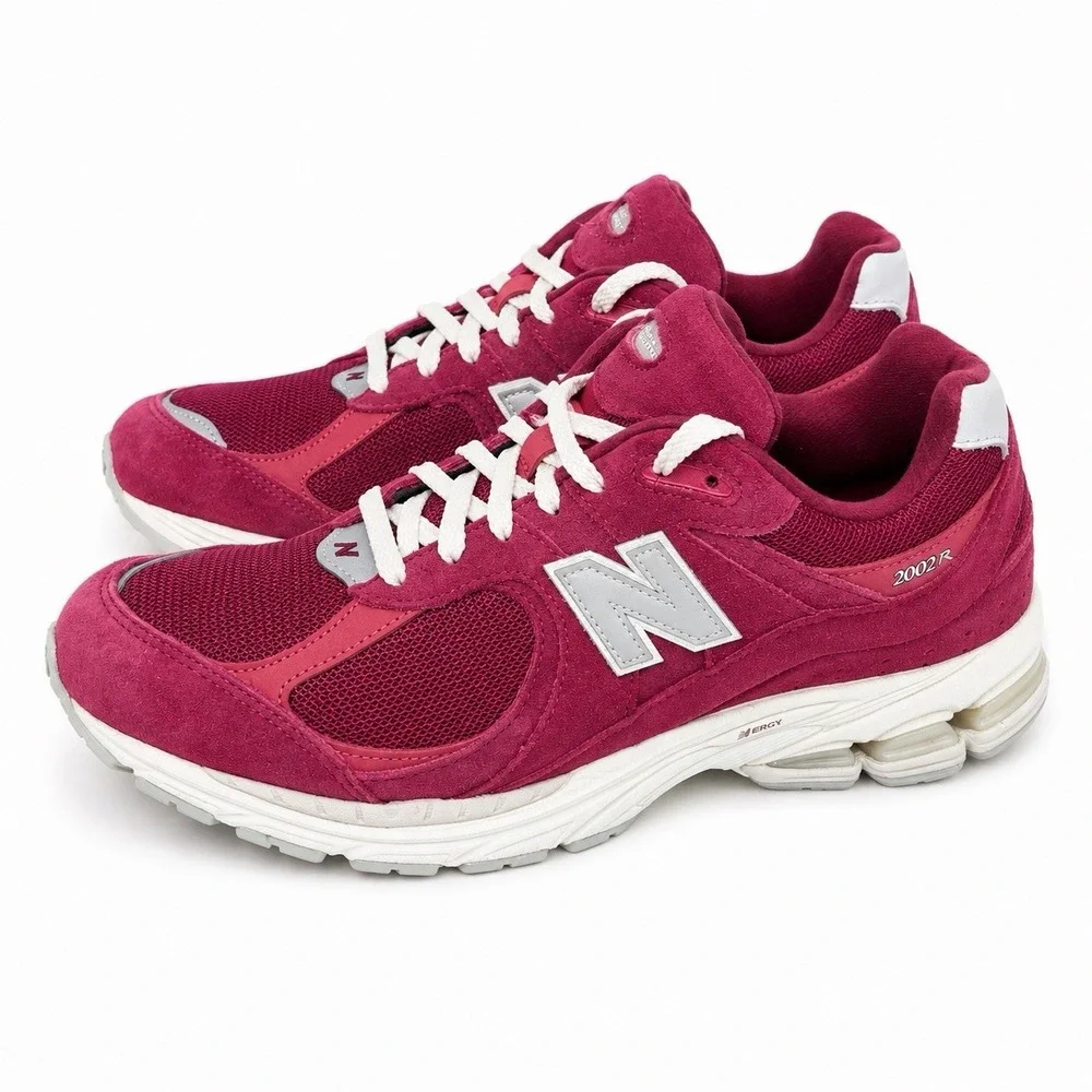 New Balance 2002R Suede Pack Red Wine M2002RHA Men's Size 12 D Sneakers